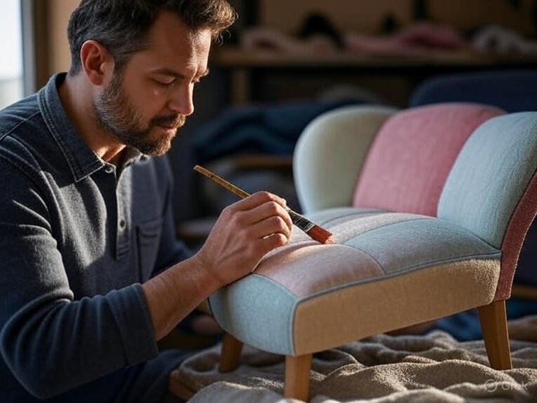 chair cushion repainting