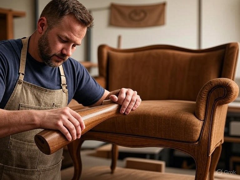 sofa polishing